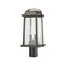 Z-Lite Millworks 2 Light Outdoor Post Mount Fixture, Oil Rubbed Bronze & Clear Beveled 574PHMR-ORB - alternate 2